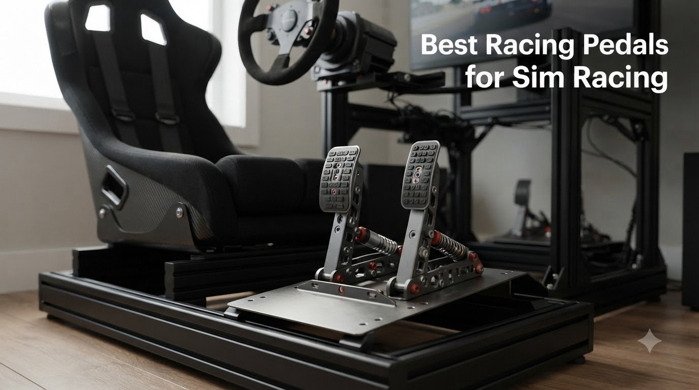 Best Racing Pedals for Sim Racing