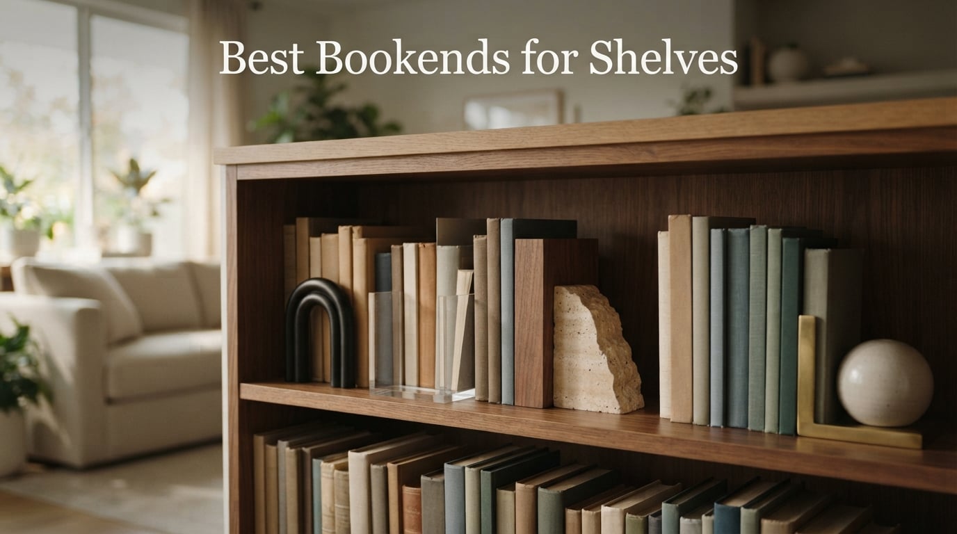 Best Bookends for Shelves