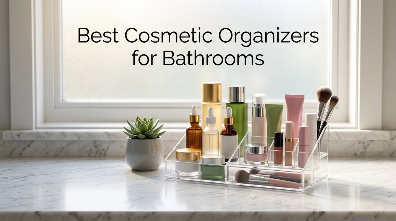 Best Cosmetic Organizers for Bathrooms