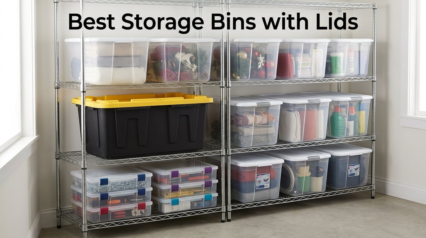 Best Storage Bins with Lids
