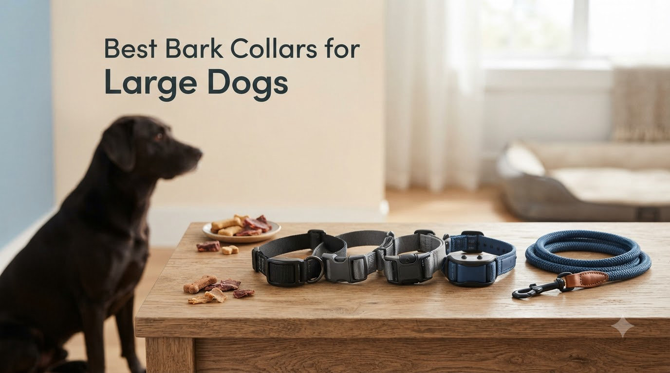 Best Bark Collars for Large Dogs