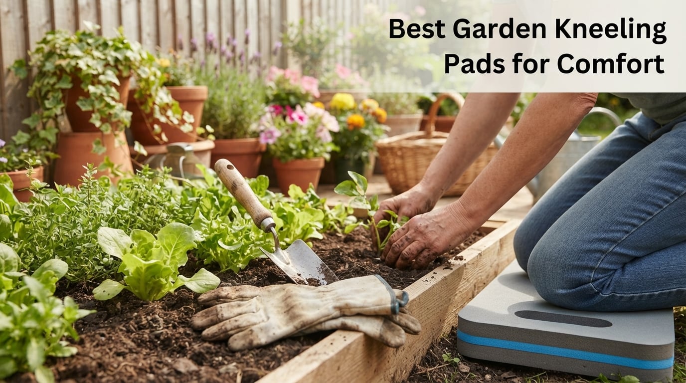 Best Garden Kneeling Pads for Comfort