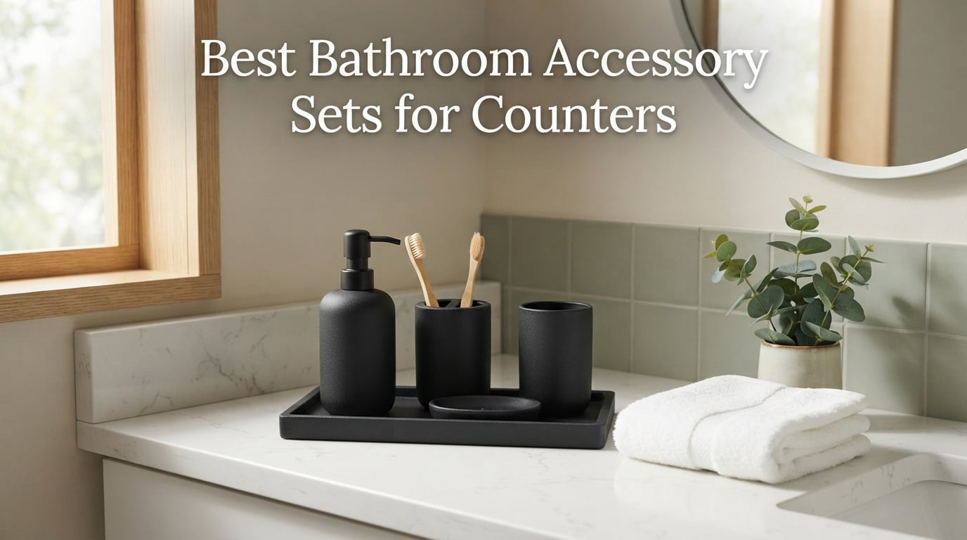 Best Bathroom Accessory Sets for Counters