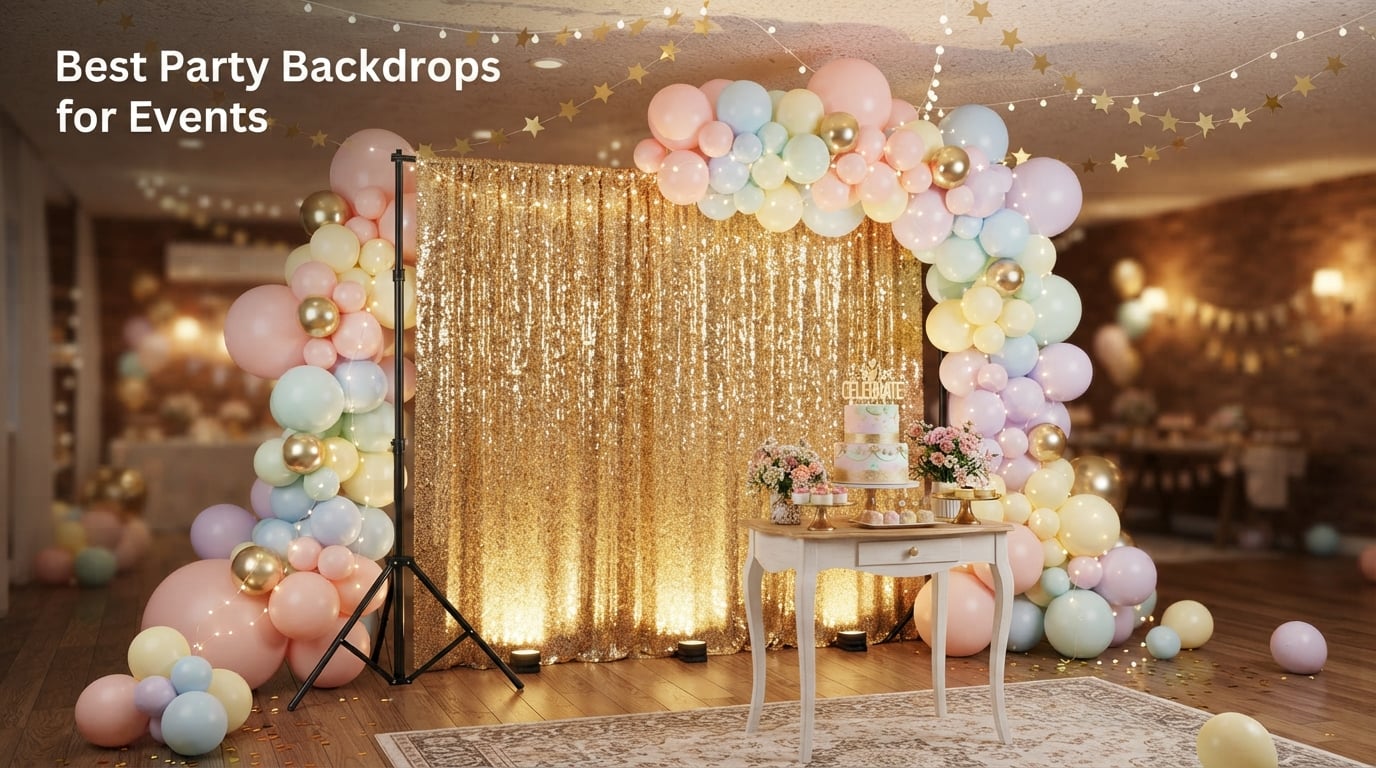 Best Party Backdrops for Events