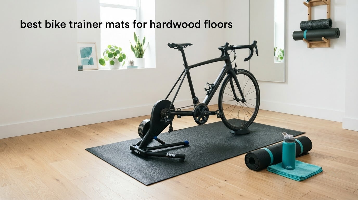 best bike trainer mats for hardwood floors