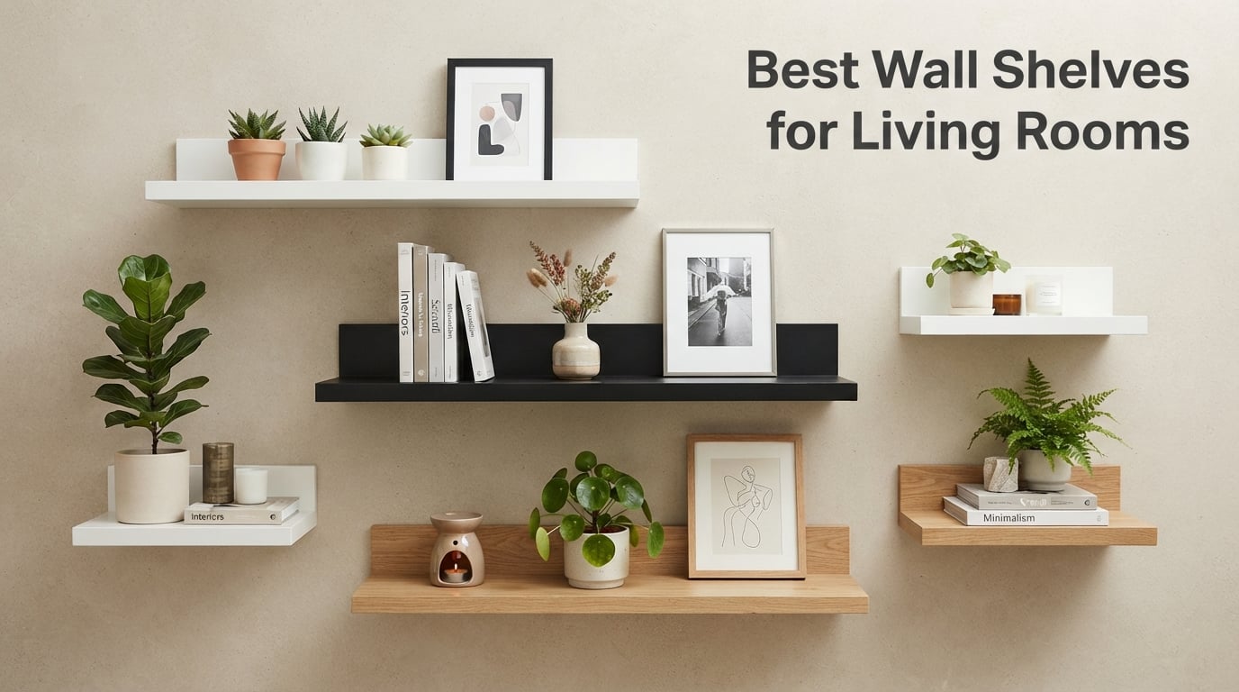 Best Wall Shelves for Living Rooms