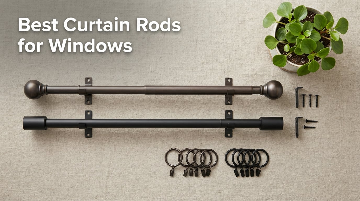 Best Curtain Rods for Windows