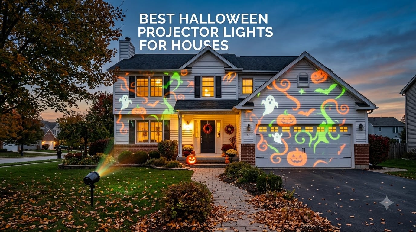 Best Halloween Projector Lights for Houses