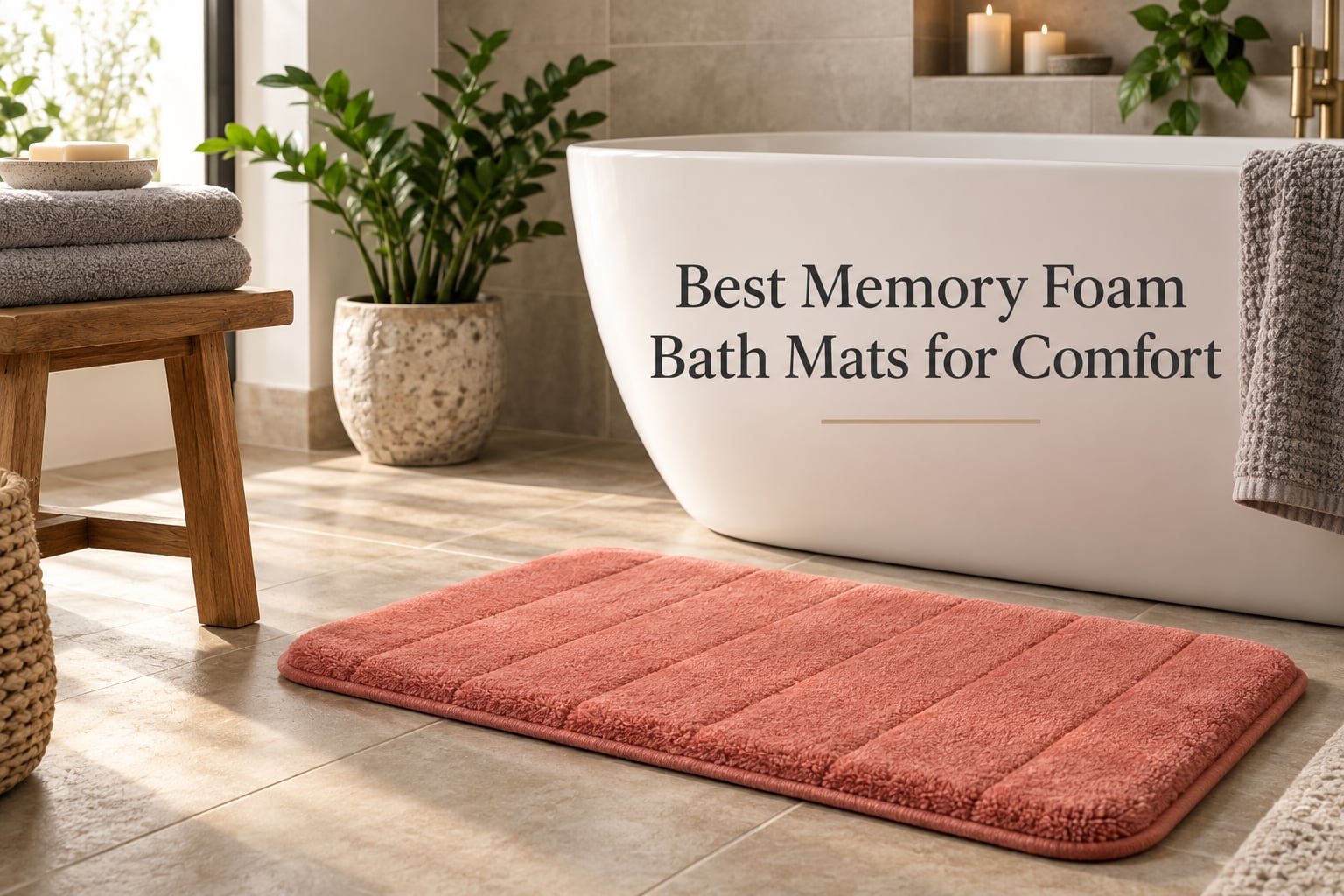 Best Memory Foam Bath Mats for Comfort