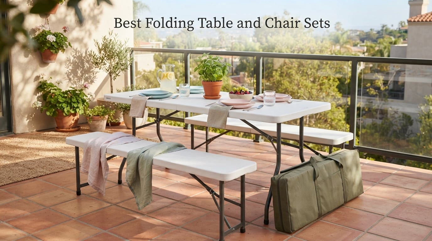 Best Folding Table and Chair Sets