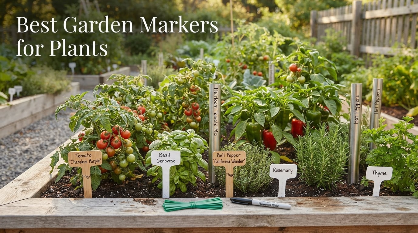Best Garden Markers for Plants