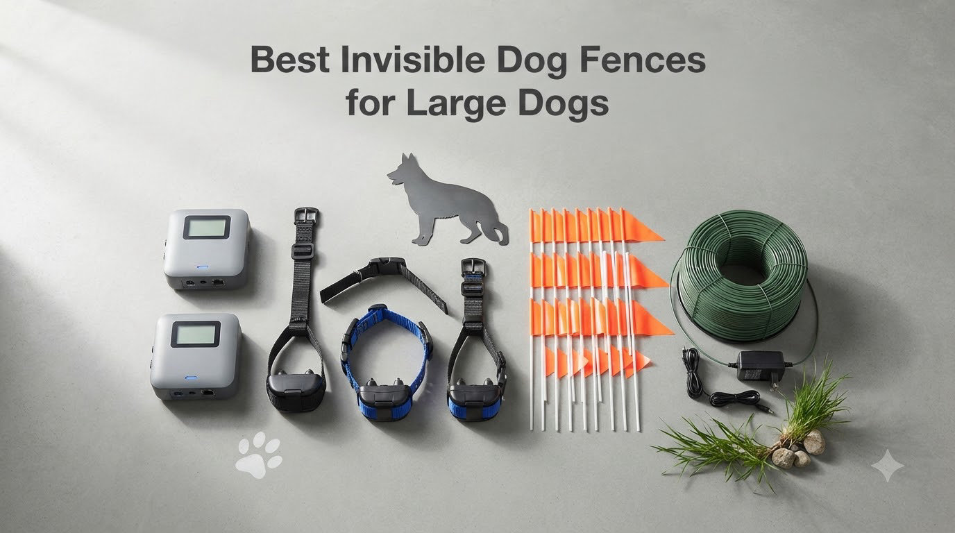 Best Invisible Dog Fences for Large Dogs