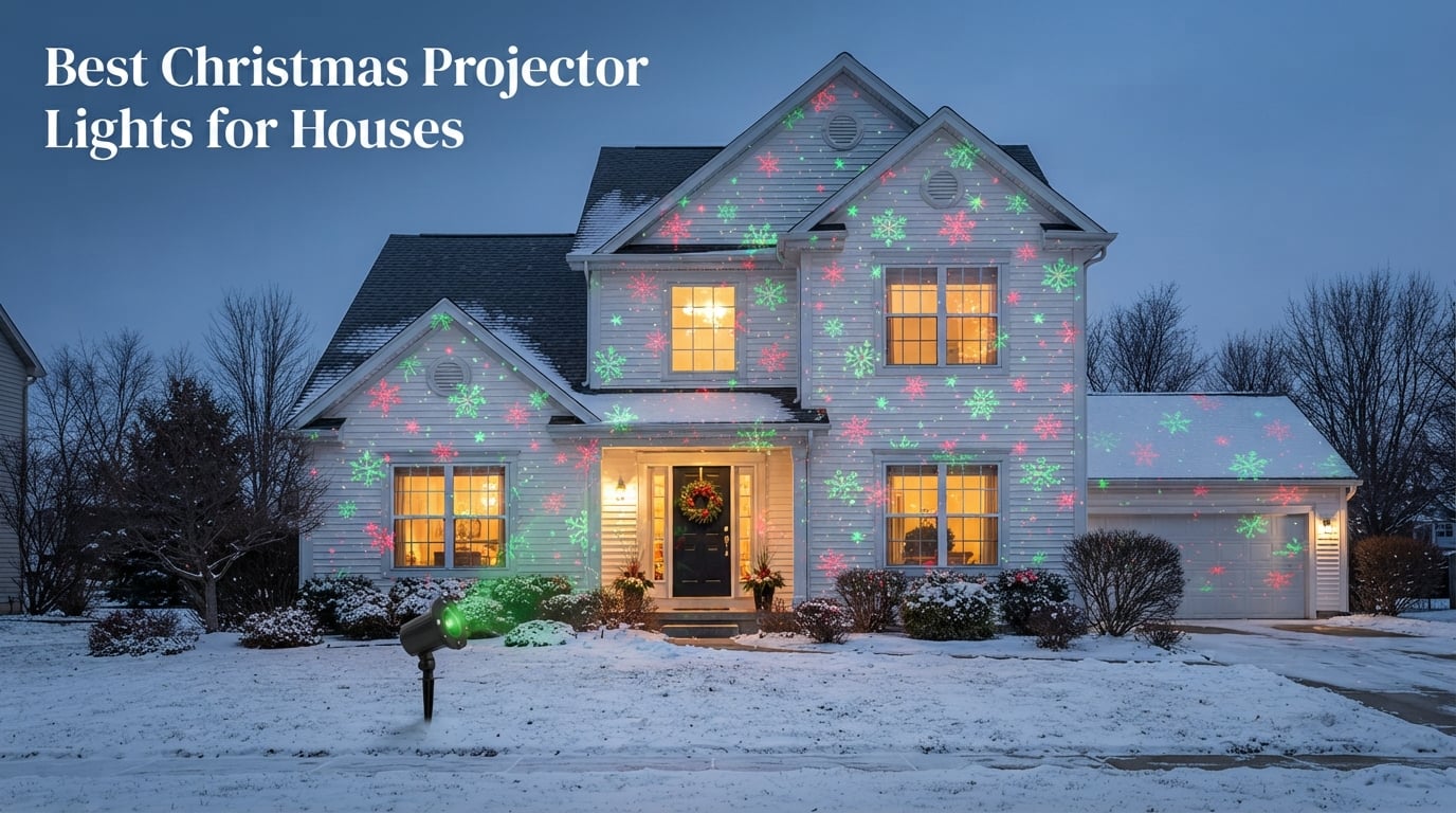 Best Christmas Projector Lights for Houses