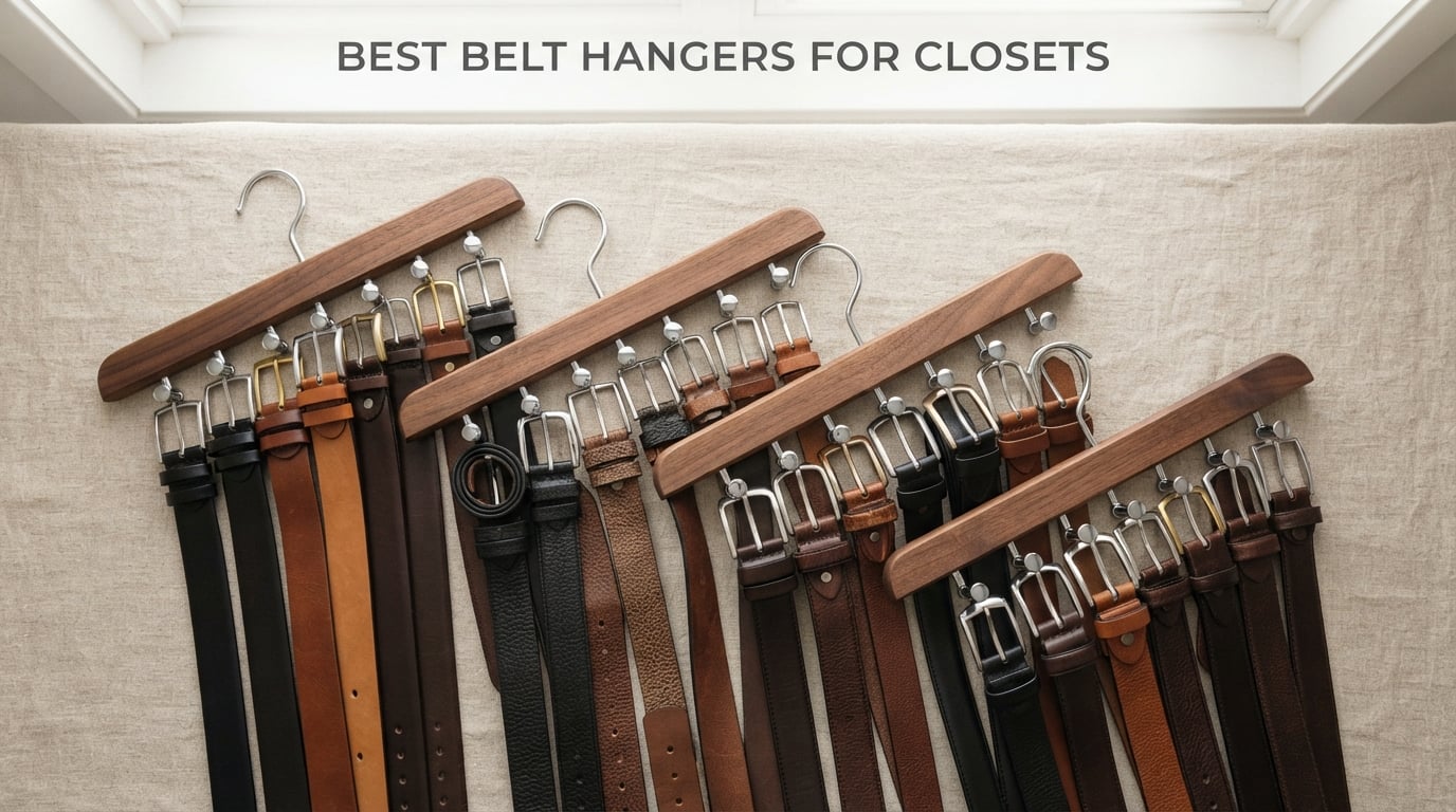 Best Belt Hangers for Closets