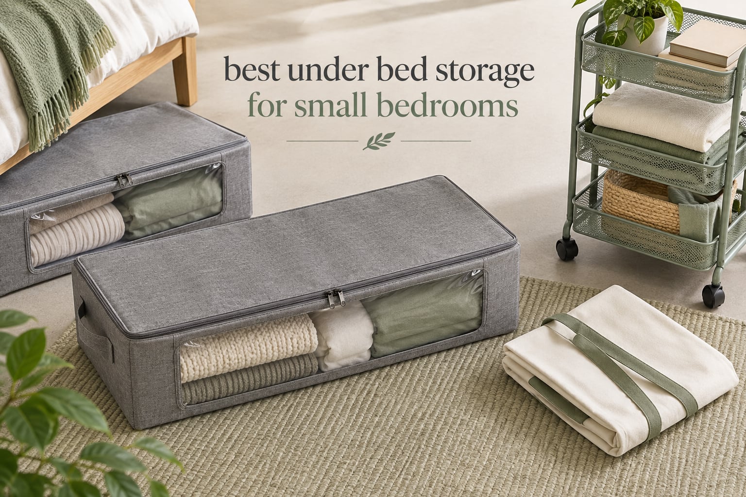 best under bed storage for small bedrooms