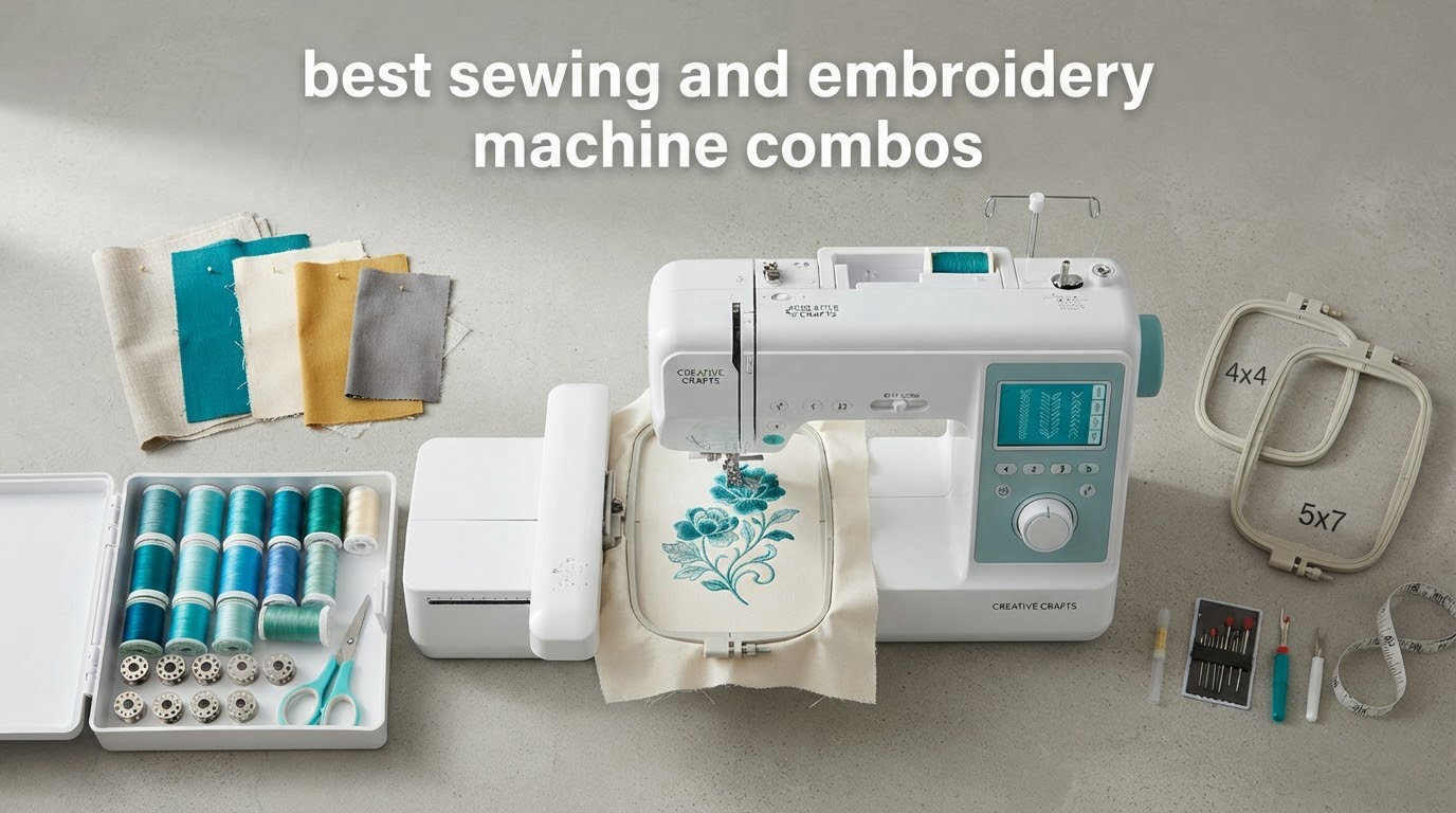 best sewing and embroidery machine combos