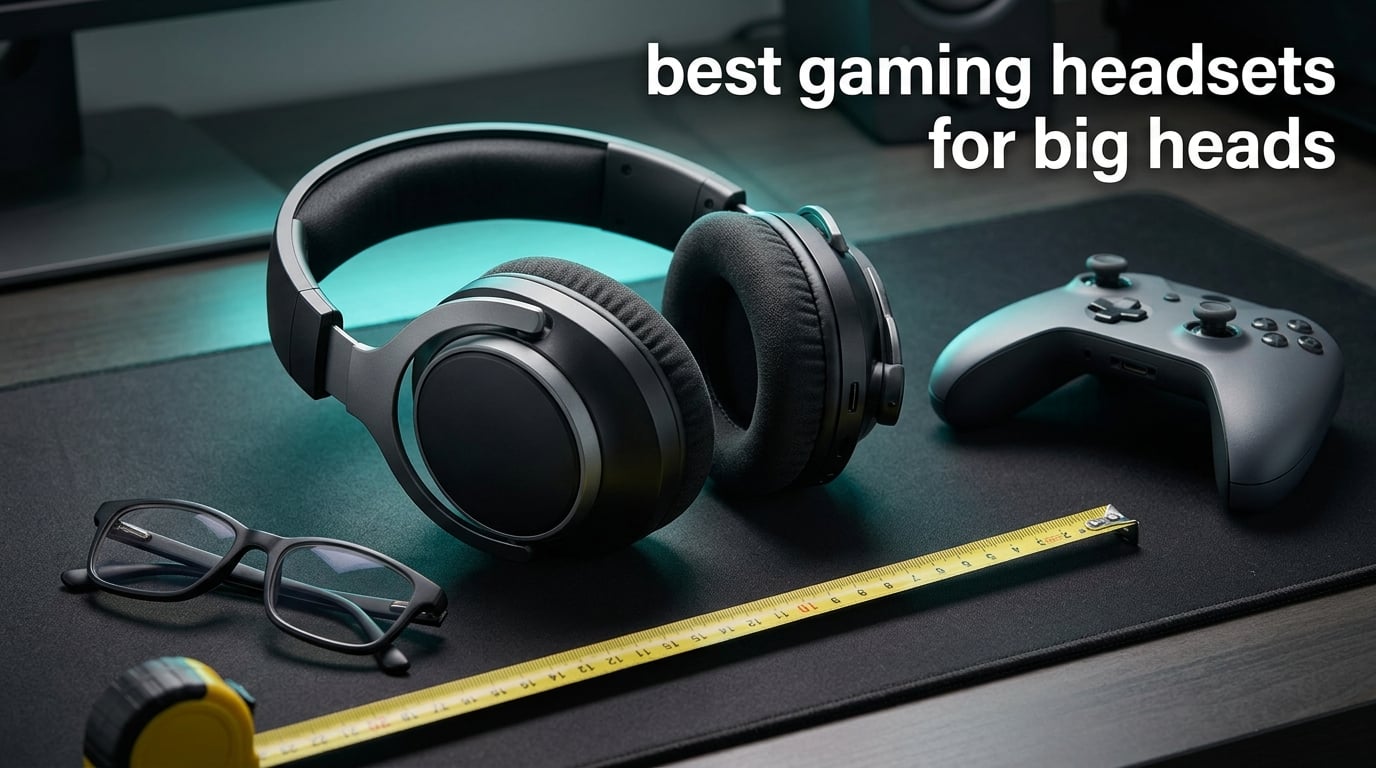 best gaming headsets for big heads