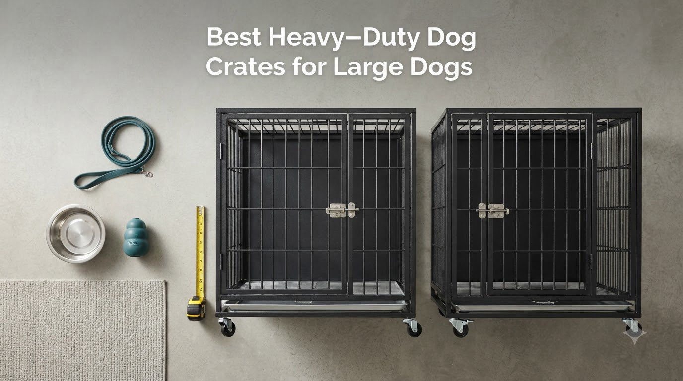 Best Heavy-Duty Dog Crates for Large Dogs