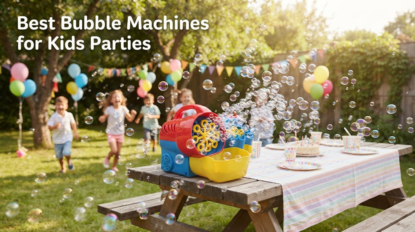 Best Bubble Machines for Kids Parties