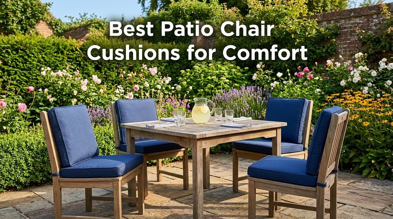 Best Patio Chair Cushions for Comfort