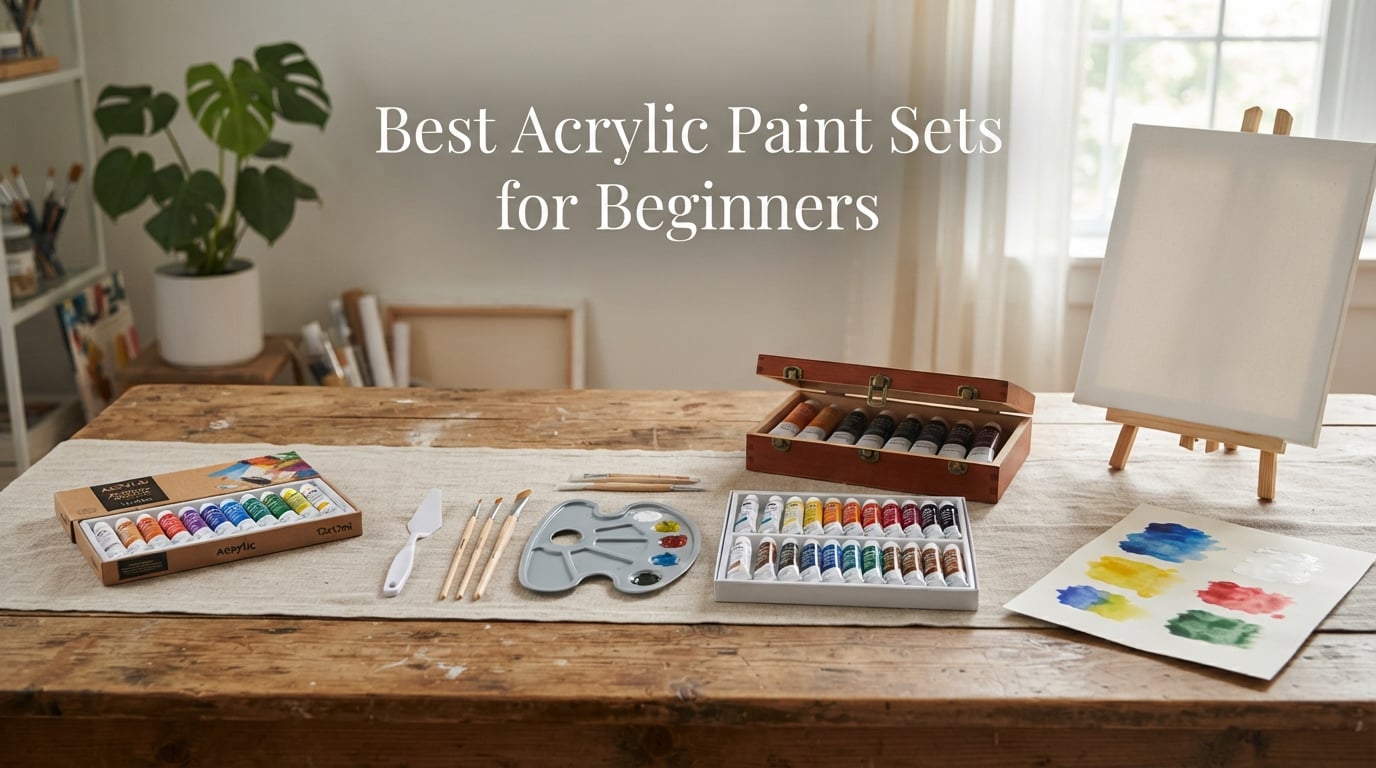 Best Acrylic Paint Sets for Beginners