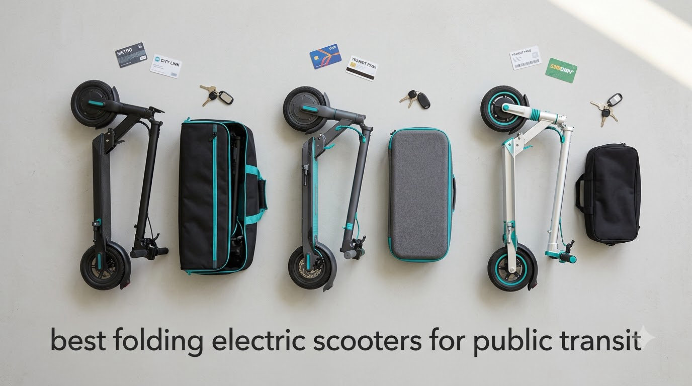 best folding electric scooters for public transit
