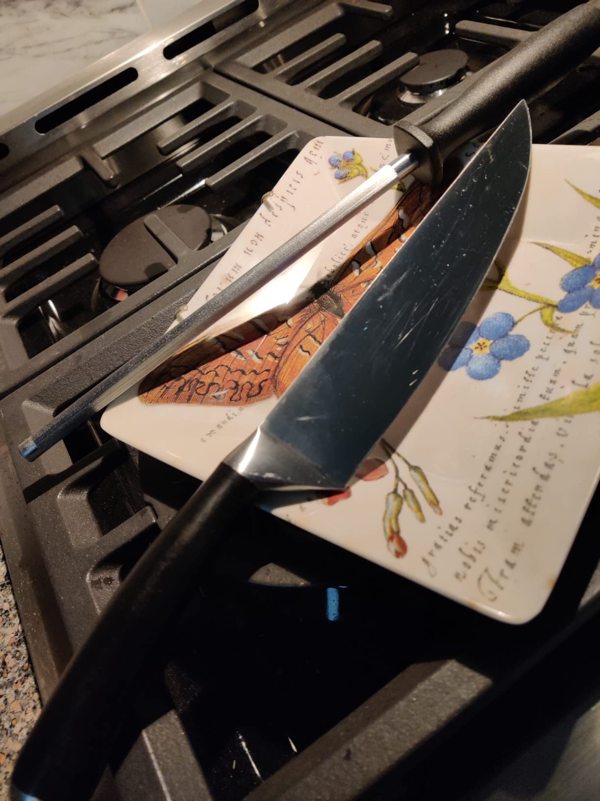Henckels Sharpening Steel, Fine Edge Honing Rod for Knife Blade Maintenance customer photo 1
