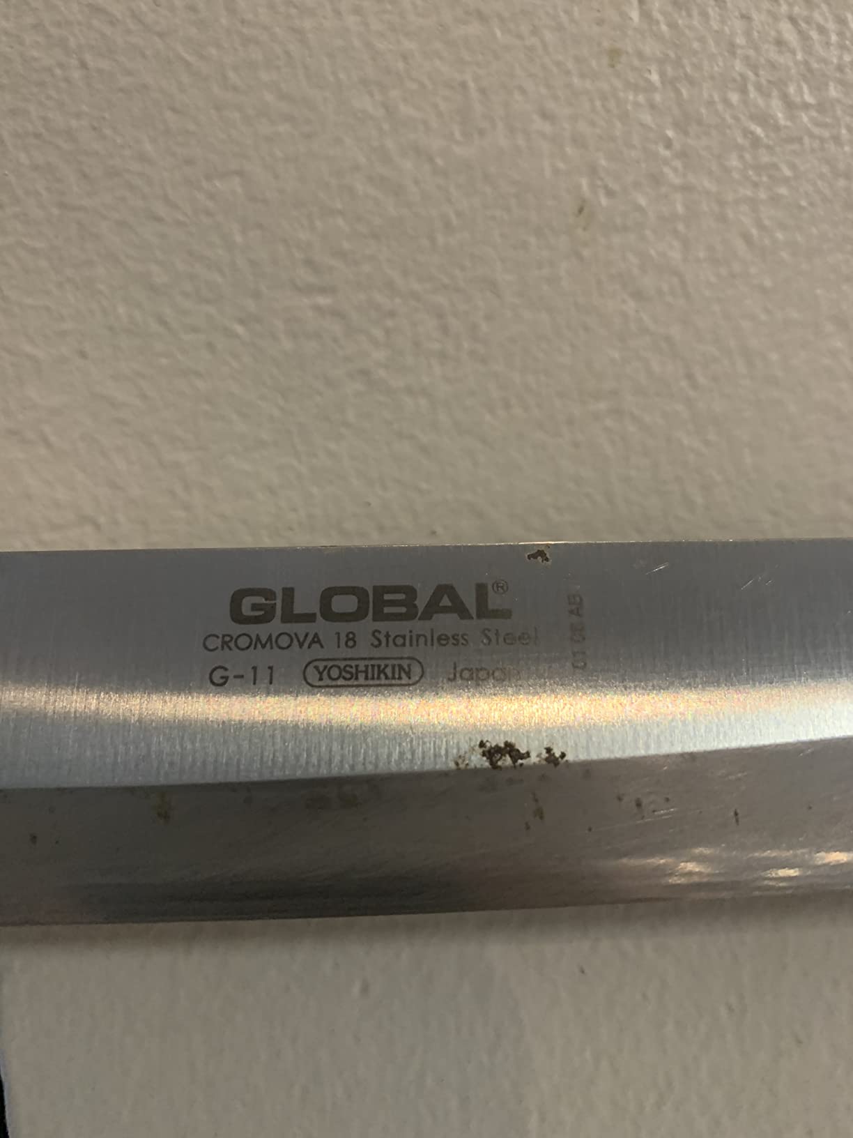 Global G-11 Yanagi Sashimi Knife, 10-Inch customer photo 1