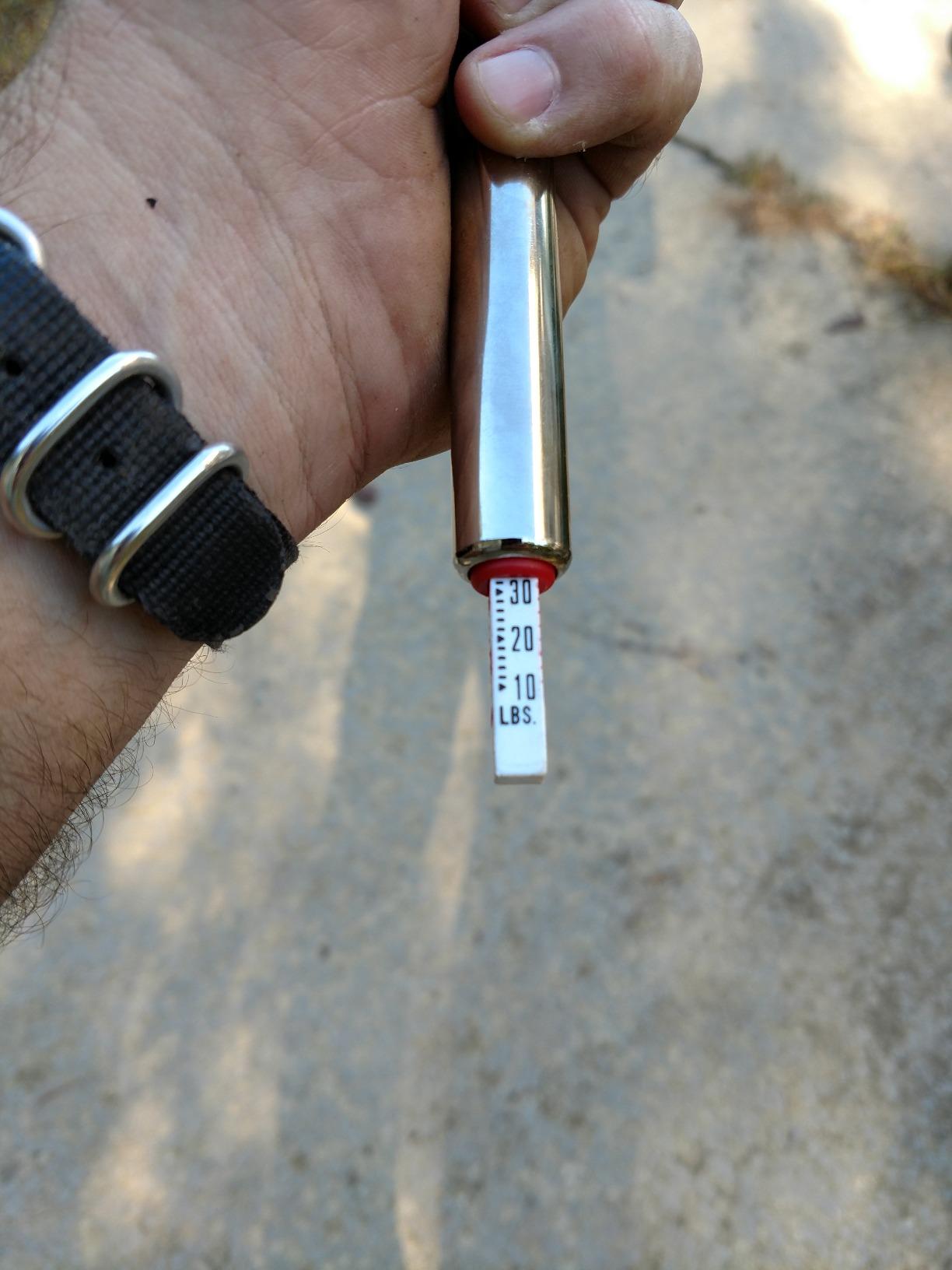 Milton S-986 Straight Foot Dual Head Tire Pressure Gauge with Dual Head Chuck, 10-160 PSI Heavy Duty Air Pressure Gauge for Semi Truck, Tractor Trailer, Dually, RV and Automotive Tires customer photo 1