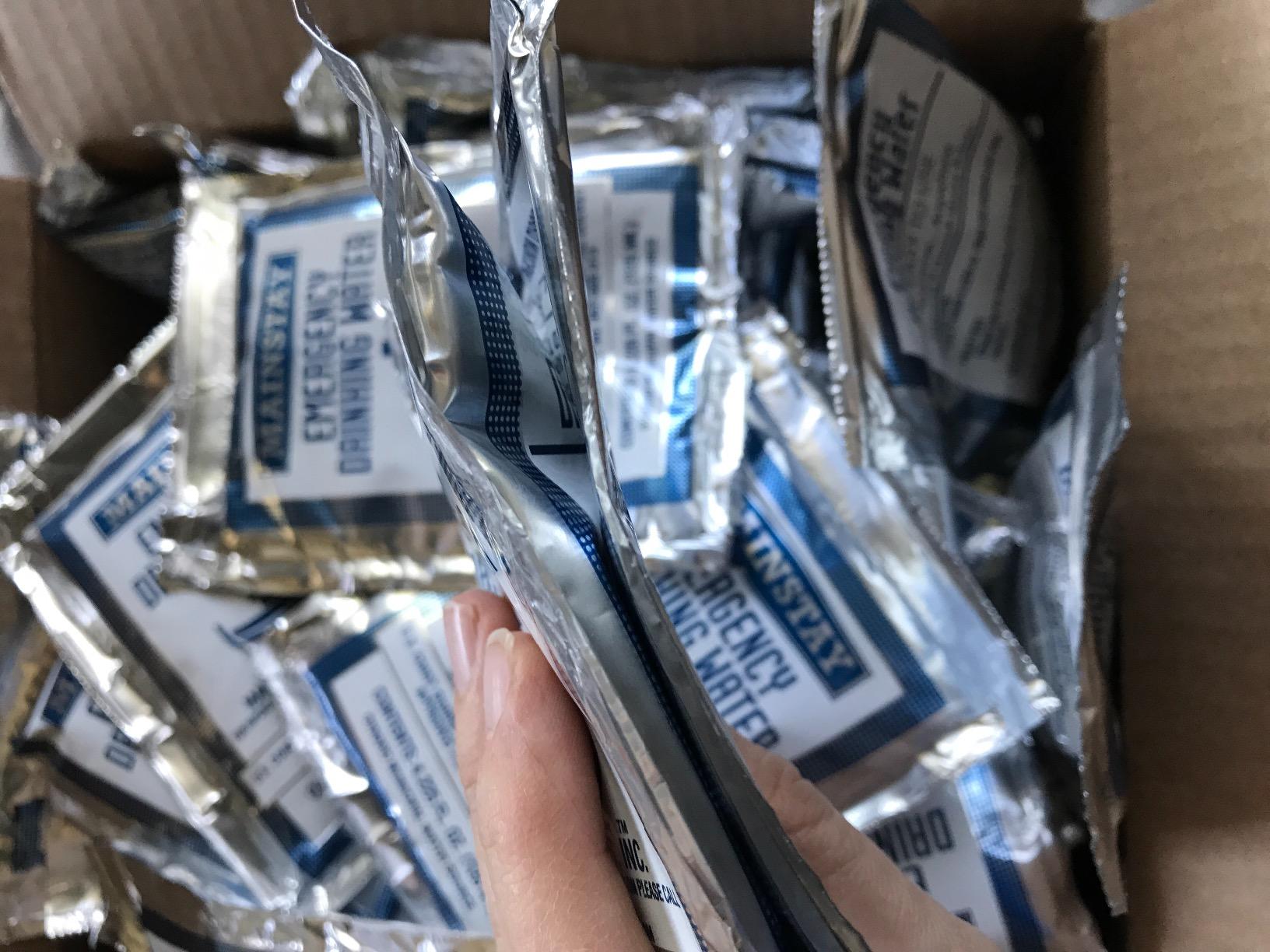 Mainstay Emergency Drinking Water 4.225 oz (60 Pack) customer photo 1