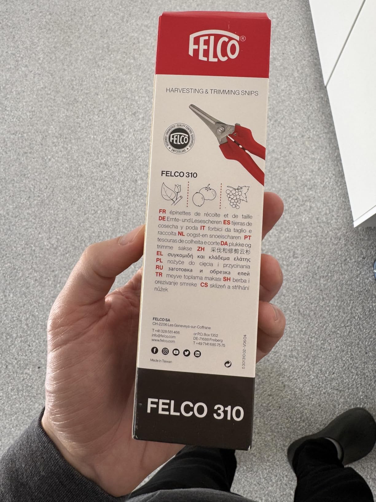 Felco F310 Pruning Snips – 7.3