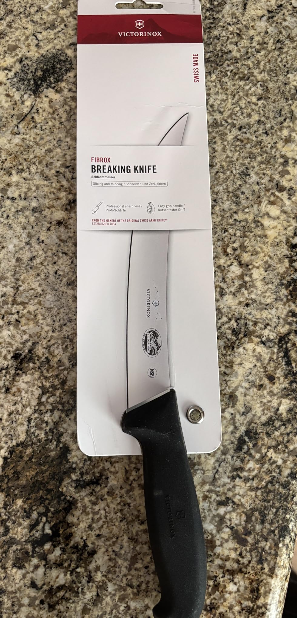 Victorinox Fibrox 8-Inch Curved Breaking Knife - Pro Butcher Slicing Knife customer photo 1