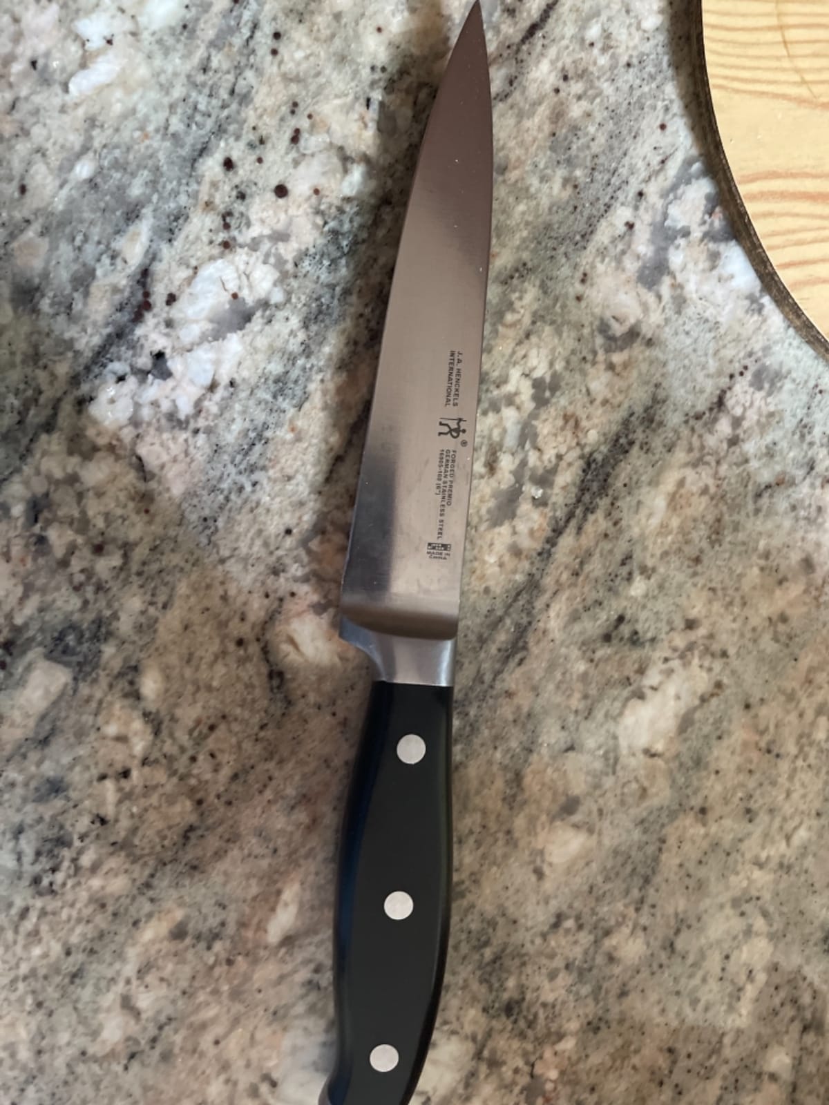 HENCKELS Forged Premio 6-inch Utility Knife, Black/Stainless Steel customer photo 1