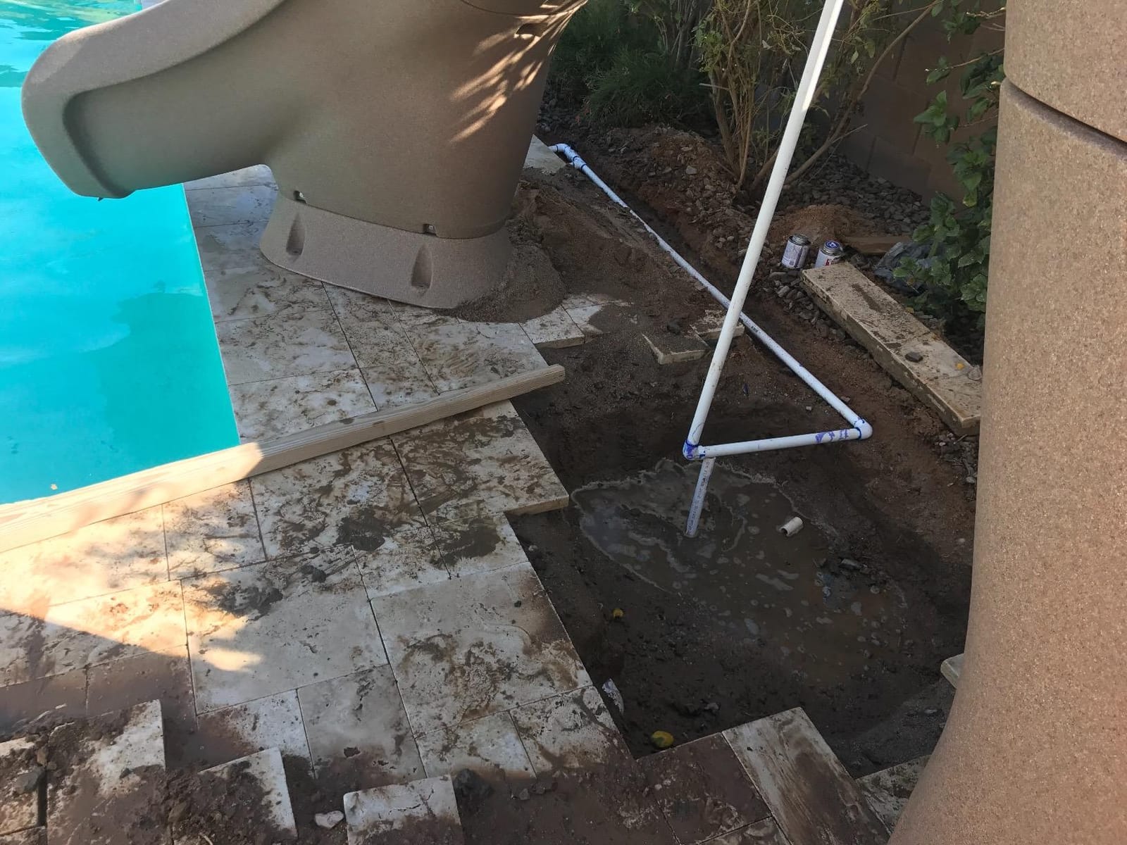 S.R.Smith Typhoon Pool Slide, Sandstone – Premium Water Slide customer photo 2