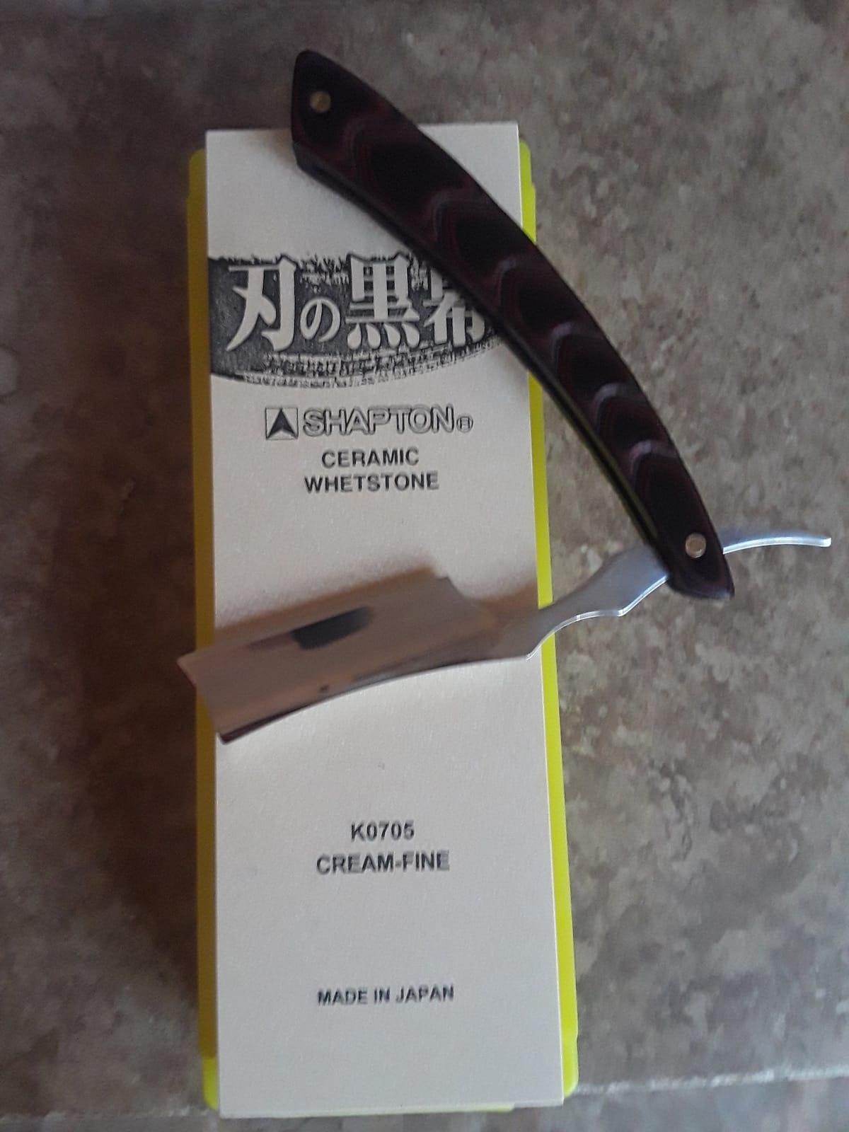 Shapton K0710 Melon 8000 Blade Finishing customer photo 2