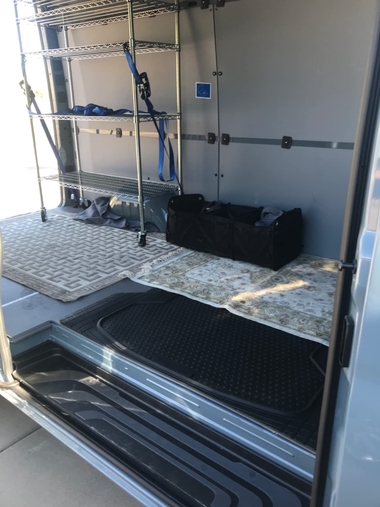WeatherTech Universal Trim to Fit All Weather Cargo Mat for SUV Floor and Car Trunk Liner, Black customer photo 1