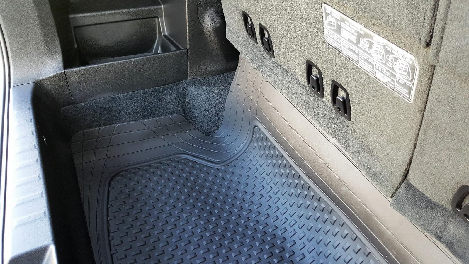 WeatherTech Universal Trim to Fit All Weather Cargo Mat for SUV Floor and Car Trunk Liner, Black customer photo 2
