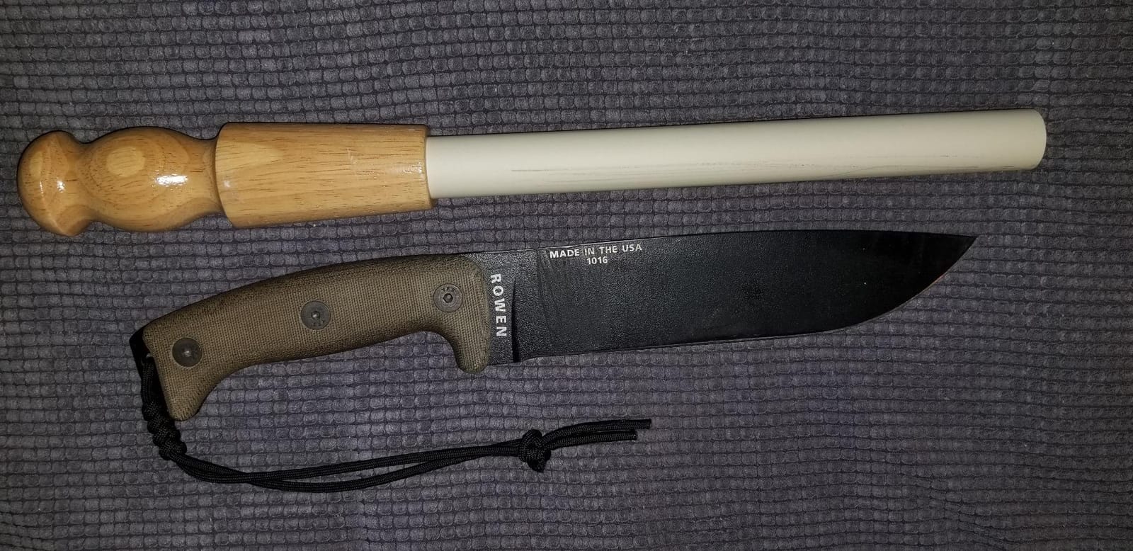 Arkansas Sharpeners Superstick Ceramic Rod, White customer photo 2