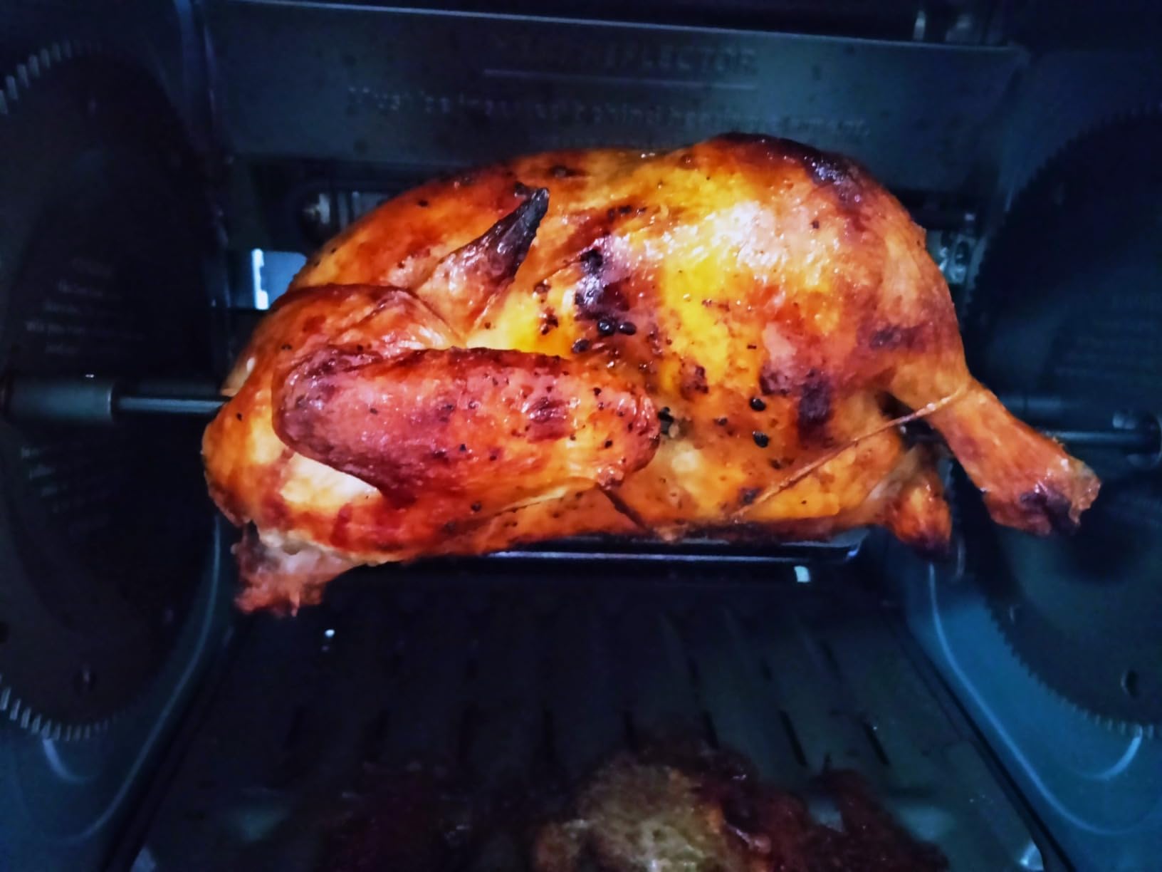 Ronco Showtime Large Capacity Rotisserie & BBQ Oven Modern Edition, Simple Switch Controls, Silicone Door Tie, Perfect Preset Rotation Speed, Self-Basting, Auto Shutoff, Stainless Steel customer photo 1