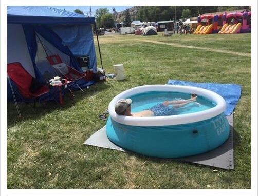 INTEX Easy Set 6ft x 20in Inflatable Ring Above Ground Swimming Pool customer photo 1