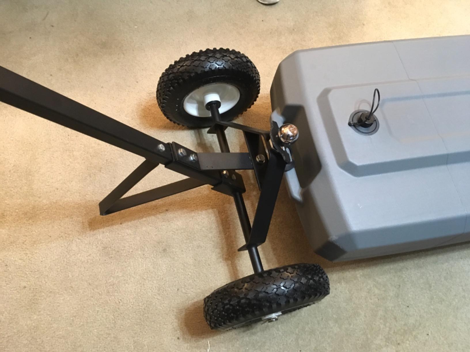 Thetford RV Portable Waste Tote Tank - 2 Wheels - 35 Gallon -Thetford 40503 customer photo 1