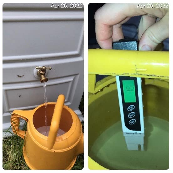 Good Ideas Savannah Colonial Style Rain Saver with Planter Top, 42 Gallon customer photo 2