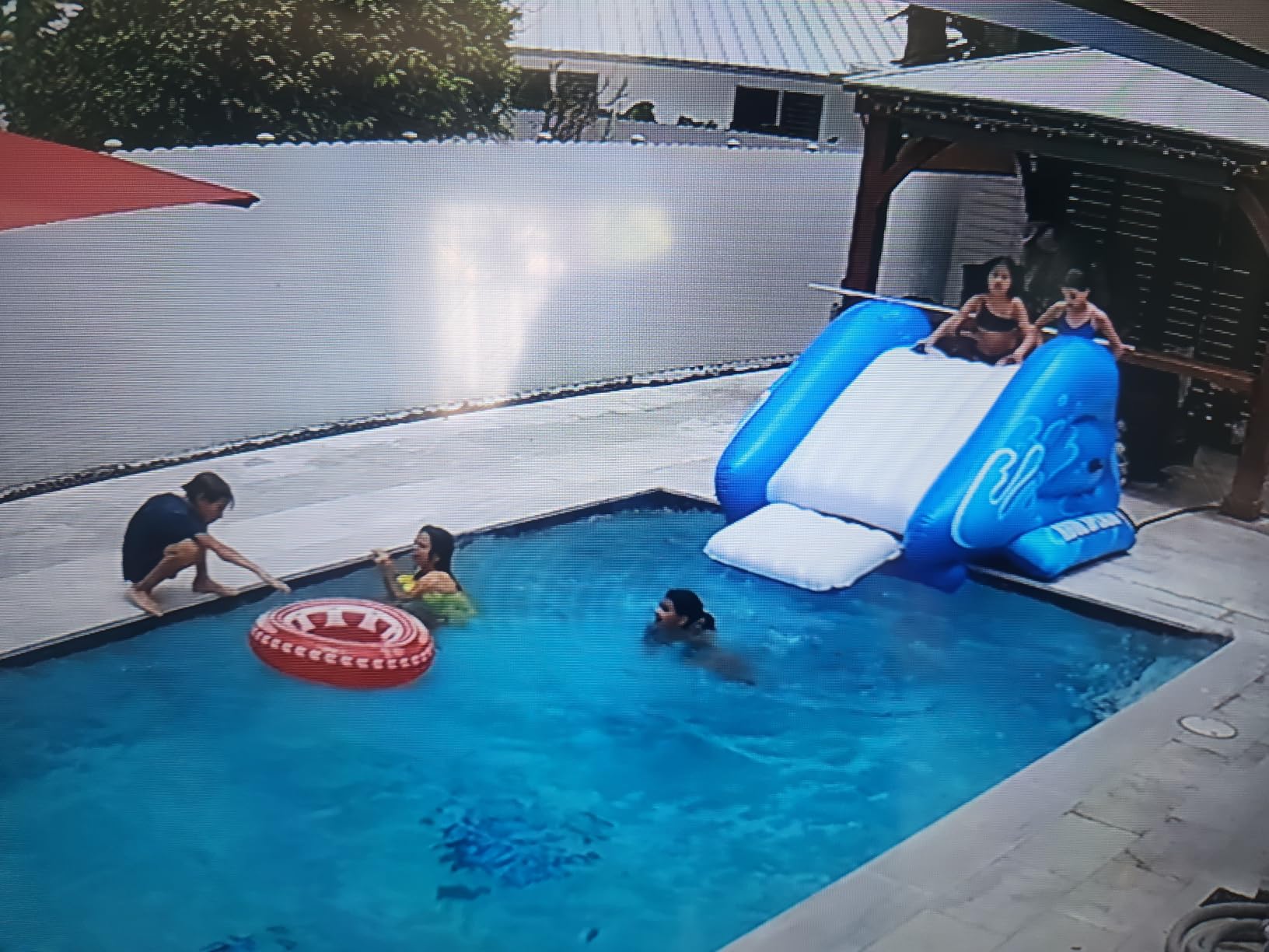 New INTEX Kool Splash Inflatable Swimming Pool Water Slide | 58849EP customer photo 1