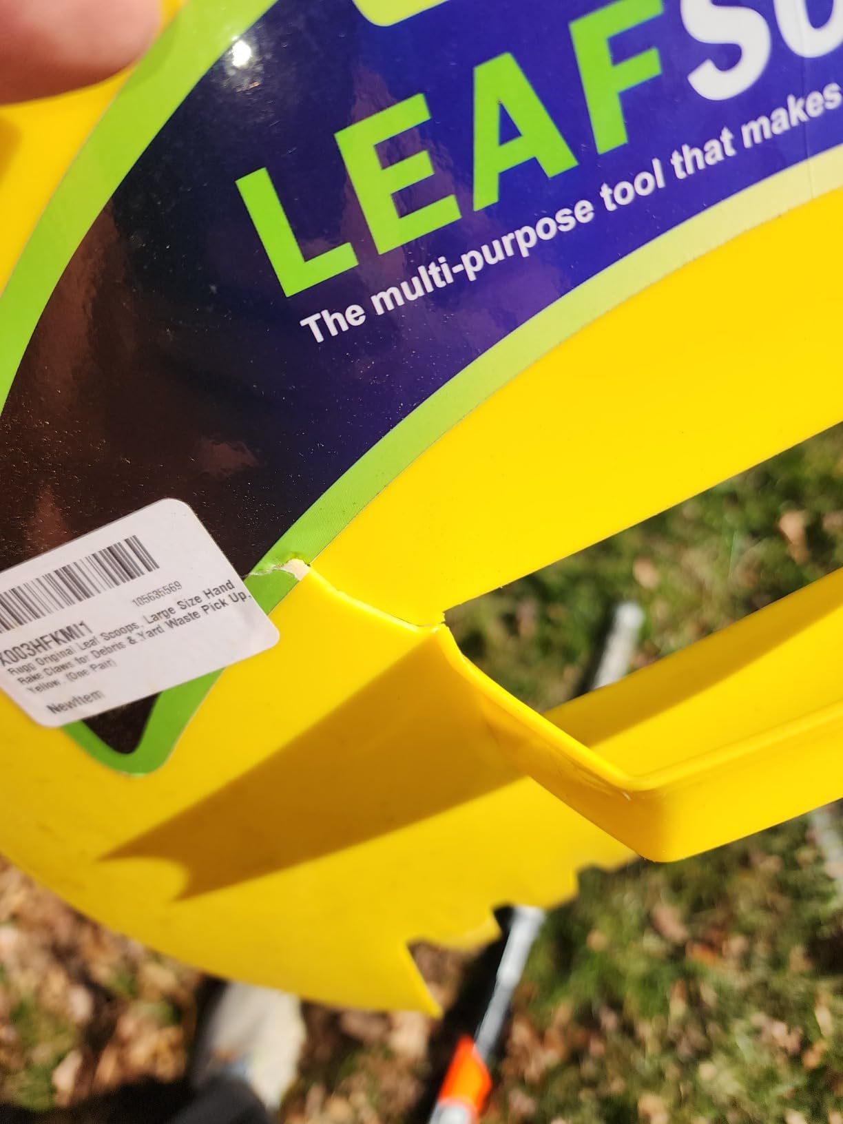 Rugg Original Leaf Scoops; 1 Pair customer photo 2