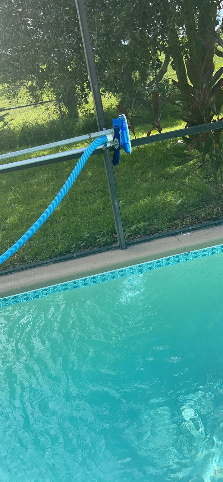 U.S. Pool Supply Weighted Transparent Triangular Pool Vacuum Head, Swivel customer photo 2