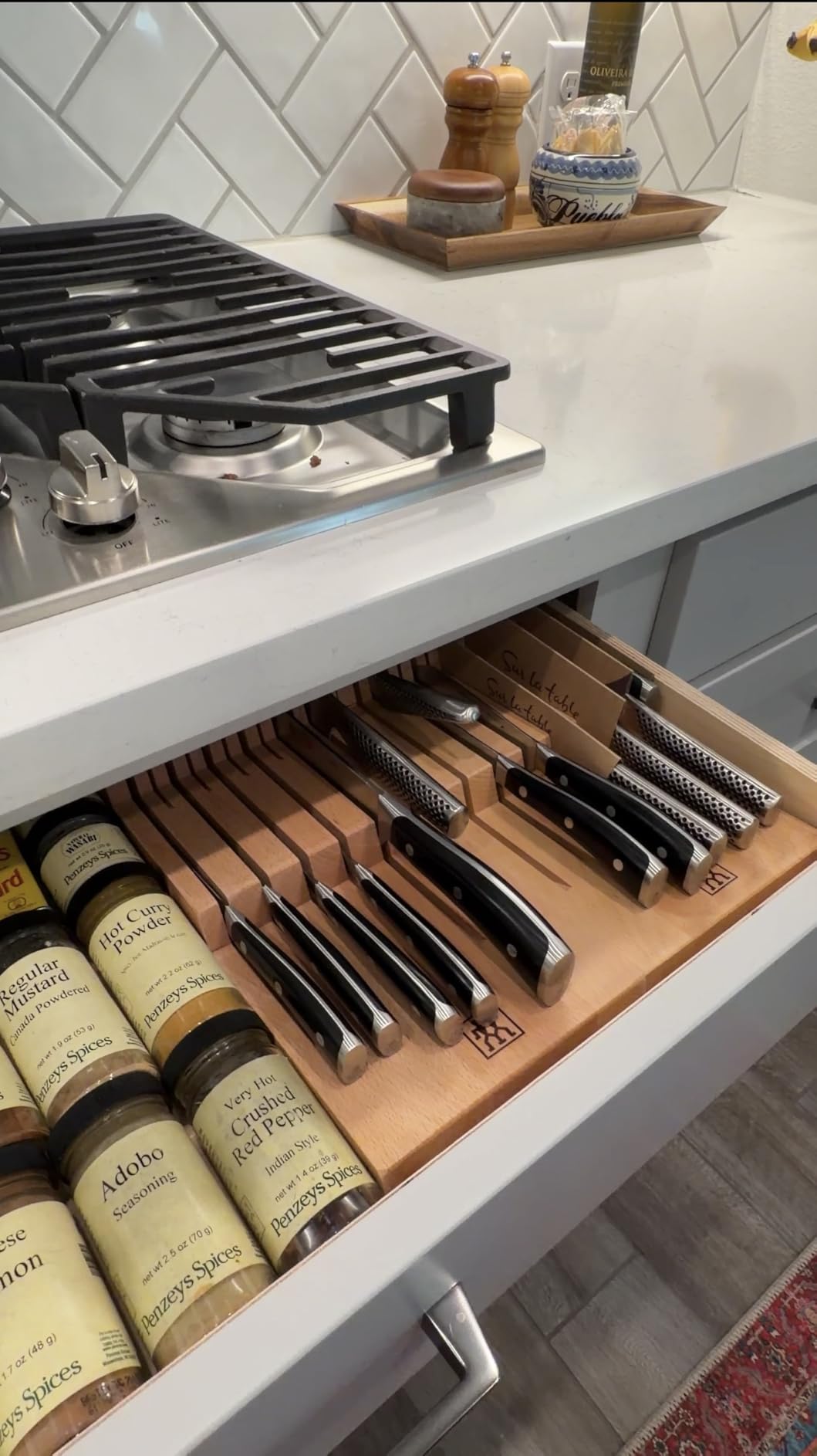 Zwilling 8-Slot In Drawer Knife Block, Beechwood customer photo 1