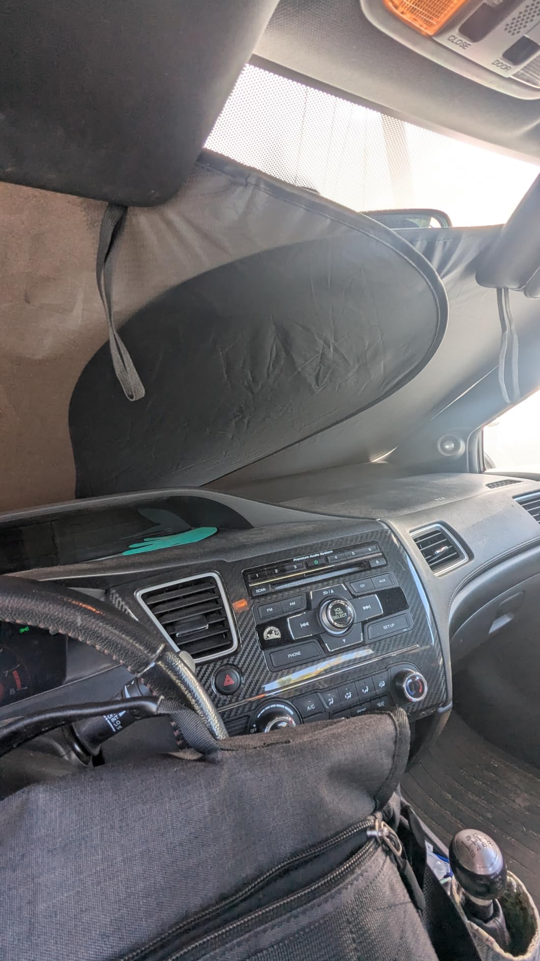 EzyShade Car Windshield Sun Shade. See Vehicle Size-Chart. Large (L) Size customer photo 2