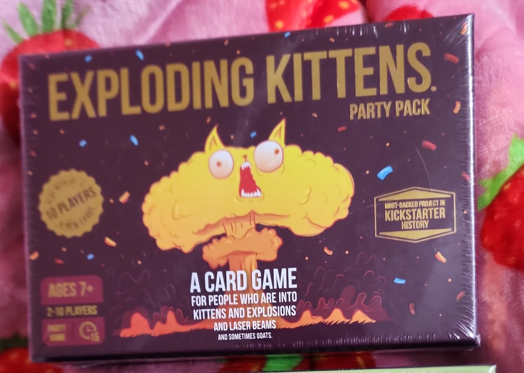 Exploding Kittens Party Pack, 2-10 Players, Ages 7+ Card Game customer photo 1