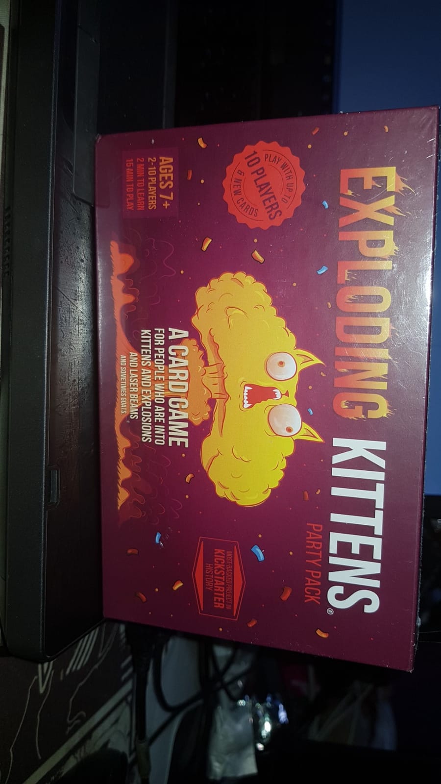 Exploding Kittens Party Pack, 2-10 Players, Ages 7+ Card Game customer photo 2