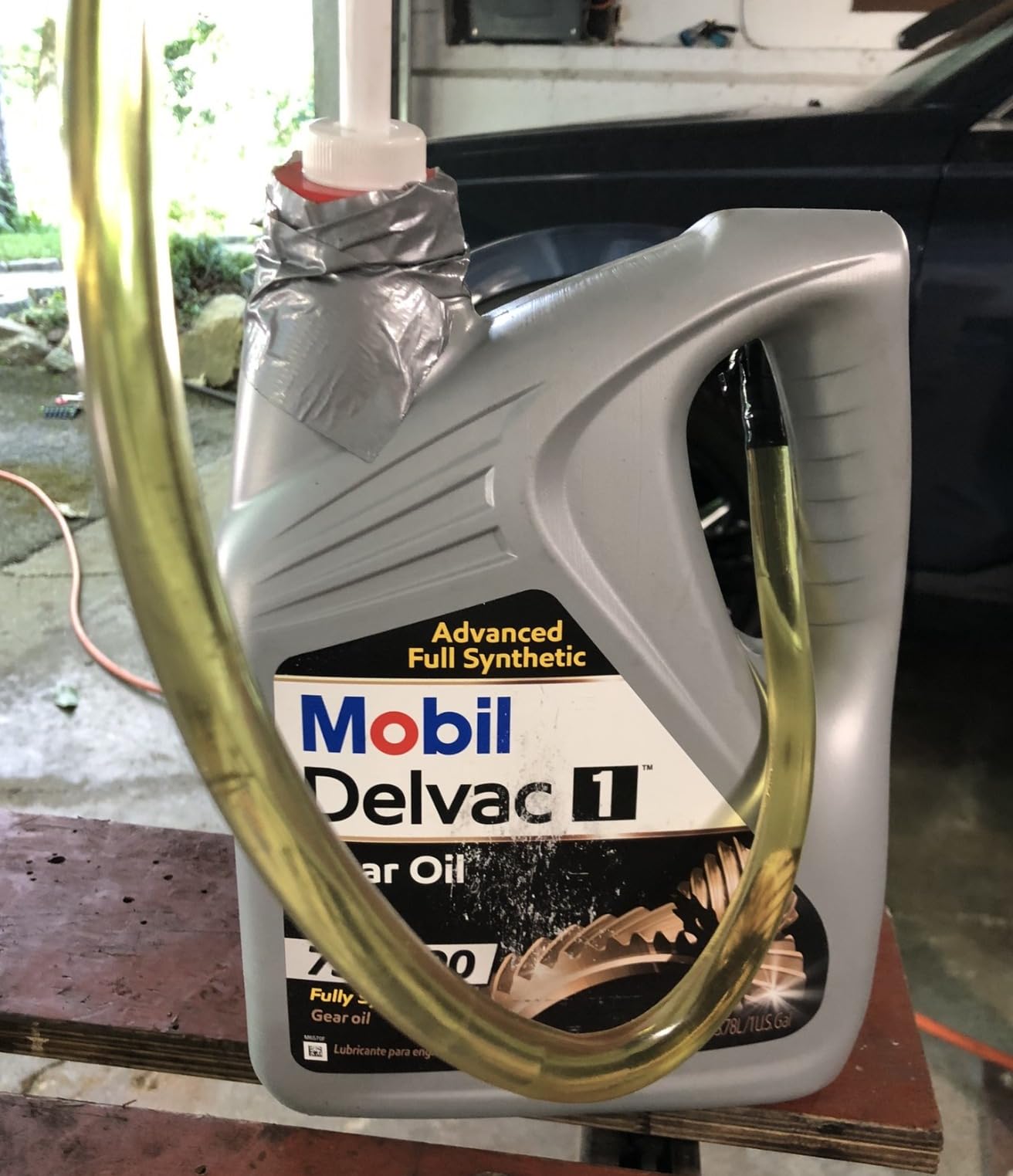 Slippery Pete Fluid Pump for Gallon Bottles and Wide Mouth Quart Bottles (Not for Standard Quart Bottles) - Transfer Gear Oil, Transmission and Differential Fluid, Antifreeze with This 30cc Hand Pump customer photo 2